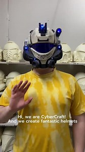 Cybercraft - Helmets | Armor | Cosplay on Instagram: "Fully handmade collectible helmets are now available for order! It is a great choise for a cosplayer, collector, fan or just a gift to a significant other. Follow the link and choose your favorite on our website!"