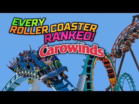 Carowinds Roller Coasters RANKED From Worst To Best!
