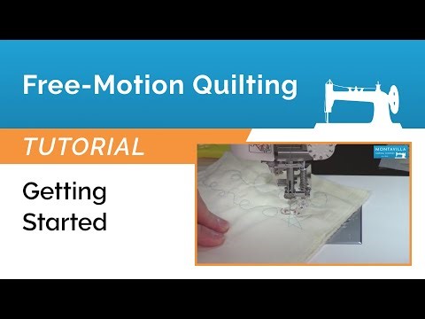 Free-Motion Quilting Tutorial - Getting Started