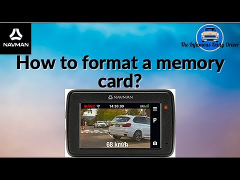 How to format a memory card?