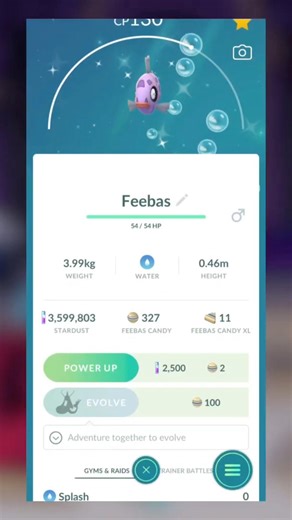 Shiny Catches - Feebas!