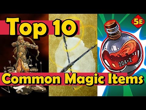 Top 10 Common Magic Items in DnD 5E
