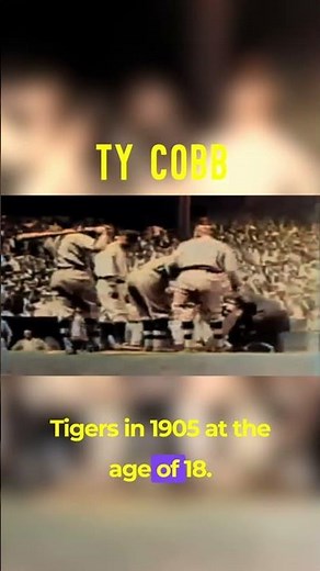 THE GEORGIA PEACH | The Ty Cobb Story (Full Career Documentary)