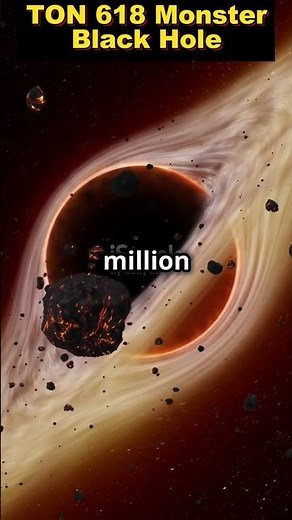 🌌 TON 618: The Largest Black Hole Ever Discovered