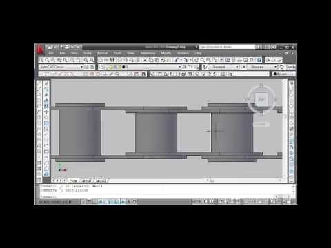 Autocad 3D Chain Modeling Tutorial