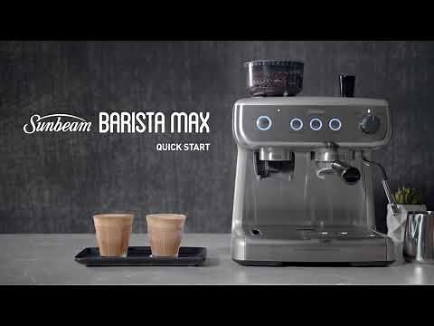 Barista Max Espresso Coffee Machine | Quick start guide | Sunbeam