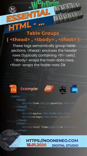 HTML, CSS, JS S&S Elements #webdevelopment #webdesign #frontend #html #nooneneo ‪@nooneneo.vision‬