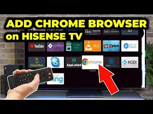 How to Download Google Chrome Browser on hisense Smart TV