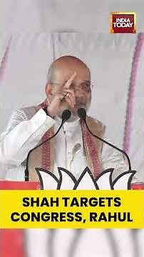 #AmitShah: '#PMModi ended #terrorism; #RahulYadav insulted #ChhathMaiyya' | #BiharElection2025