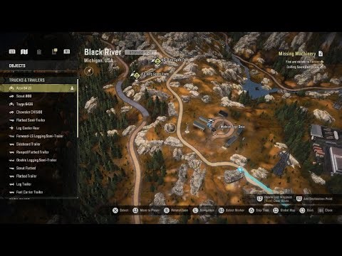 SnowRunner Missing machinery