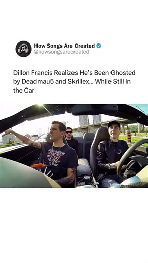 How Songs Are Created on Instagram: "In 2013, Deadmau5 launched a YouTube series called Coffee Run, where he filmed candid car rides to grab coffee with artists like Skrillex, Dillon Francis, Pharrell, Laidback Luke, and others. There was no script and no formal setup—just real, unfiltered conversations that felt more authentic than most interviews at the time. The series quickly became a fan favorite for its honesty and the raw early-2010s EDM energy it captured. Deadmau5 later revived Coffee R