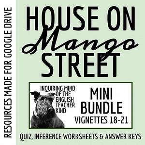 House on Mango Street Quiz and Analysis Worksheets (Vignettes 18-21) - Google