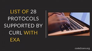 List of 28 Protocols supported by cURL with Examples