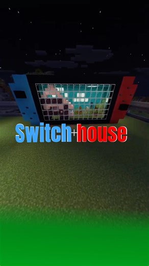 Minecraft switch house 🥶 #minecraft #shorts