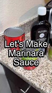 Easy Homemade Marinara Sauce 🍅 Simple Pasta Sauce (No Garlic)
