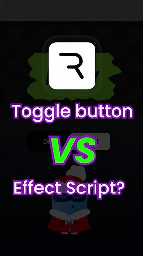 Toggle Button vs Path Effect Script in Rive – Guess Who Won 👀 #rive #rivescripting