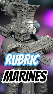 Warhammer 40K: Thousand Sons Rubric Marines