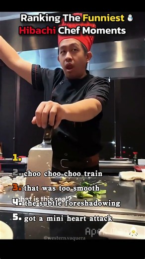 Ranking The Funniest Hibachi Chef Moments