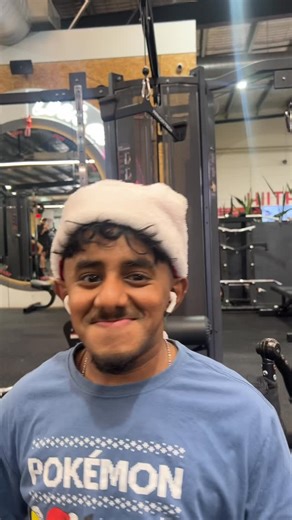 stashgoesjim on Instagram: "Santa on wheels #gym #christmas"