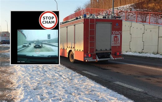 Lublin: Niebezpieczne zderzenie pojazdów na ul. Północnej. Kierowca Opla wjechał pod prąd