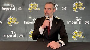 Sarnia Sting postgame press conference SOO vs Sarnia | Sarnia Sting