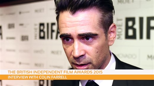Colin Farrell interview BIFA2015 采访