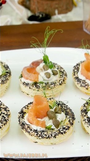 Puff Pastry Vol-au-vents & Golden Pizza Dough Flowers #snack #food #recipeoftheday