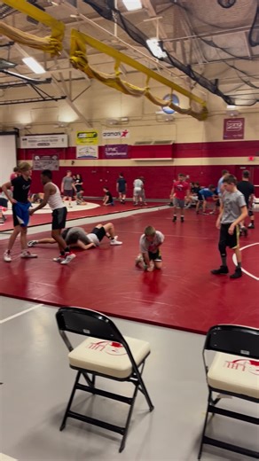 Back on campus with our Men’s and Women’s technique and prospect camp. 🦅🤼🔥 | Lock Haven University Wrestling