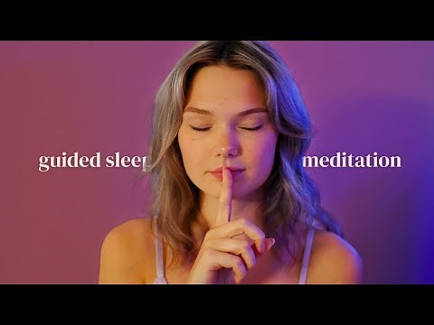 ASMR guided sleep meditation for comfort 🧘‍♀️💤 (voice only)
