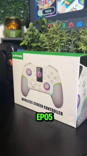 ElusiveSquirrel on Instagram: "This Nintendo Switch 2 Controller Has a Screen Built In!"