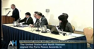President Nixon and the Paris Peace Accords