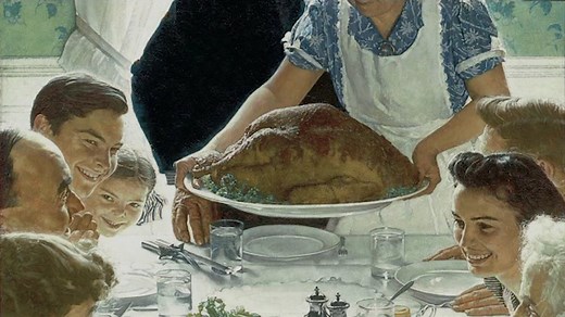 18 reactions · 16 shares | Do you know the story behind this iconic Rockwell painting about Thanksgiving? Learn more, watch our tour of the "Rockwell, Roosevelt, and the Four Freedoms" Exhibit: https://cs.pn/37LmYCW | American History TV | Facebook