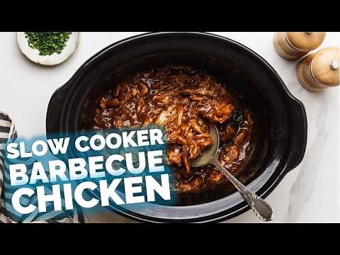 Pulled Chicken Recipe Slow Cooker | Easy BBQ Pulled Chicken