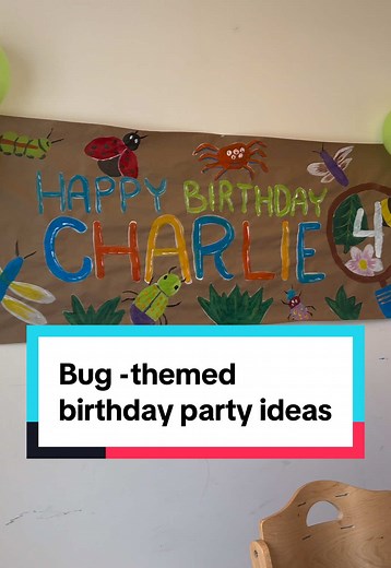 Bug-themed Birthday Party Ideas for Kids