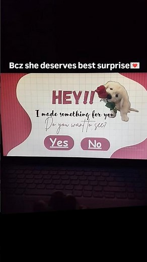 Interactive Birthday Website- fully customisable Canva template