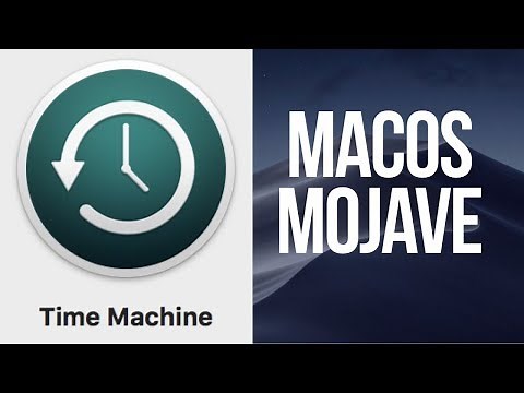 How to Set Up Time Machine in macOS Mojave | External HDD
