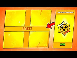 LEGENDARY FREE GIFTS!🎁- Brawl Stars rewards