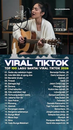 Top 100 Lagu Santai Viral Tiktok 2026 💗🎧 #laguviral #laguindonesia