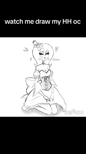 Hazbin Hotel Fan Art: Drawing My Original Character