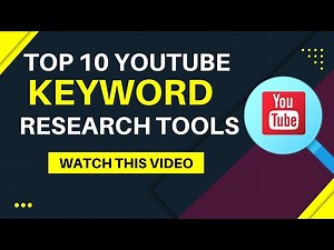 Top 10 Best YouTube Keyword Tools youtube keywords searchengineoptimization