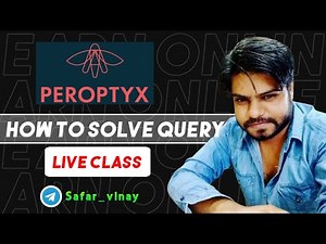 How to SOLVE QUERY - Try Rating Exam 🔴 LIVE CLASS #Map Evaluator #peroptyx