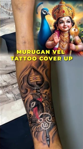 MURUGAN VEL TATTOO #murugan #velmurugan #nexgentattoo #tada #murugan #veltattoo