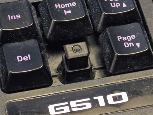 Custom "END" key for the Logitech G510 keyboard - Grzybek337 | Nexprint: Free 3D Model Downloads