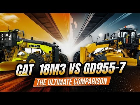 Caterpillar vs Komatsu Motor Grader Showdown!