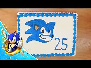 How to Bake a Sonic Cake!
