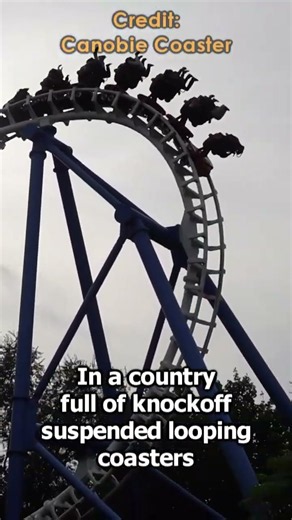 Golden Wings over the Snowfield: A COOL Suspended Looping Coaster (Coaster of the Day 07/31/26)