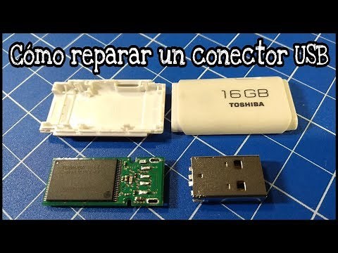 HOW TO REPAIR A DAMAGED USB CONNECTOR