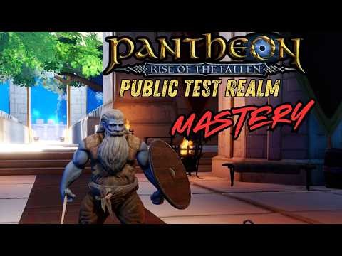 Pantheon MMO : Mastery Update : PTR Public Test Realm