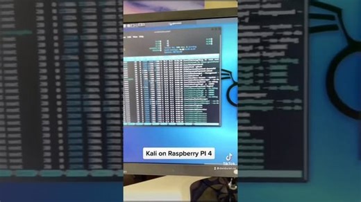 Kali on Raspberry PI 4. #raspberrypi #gamer #kalilinux #hack #hacker #linux #tutorials #it #ai