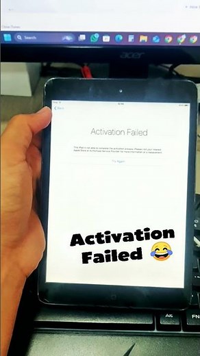 iPad mini 1st Gen Activation Failed Problem #ipad